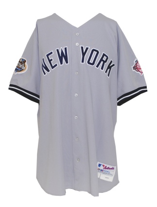 2003 David Wells NY Yankees World Series Game-Used Road Jersey (Steiner Hologram)