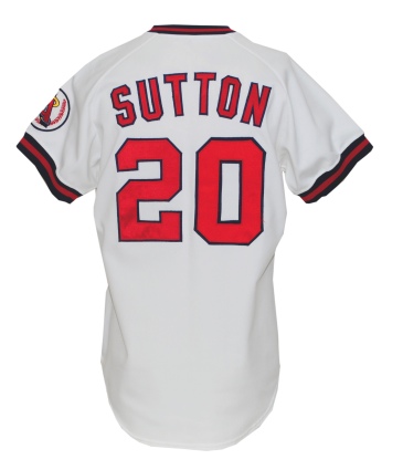 1986 Don Sutton California Angels Game-Used Home Jersey