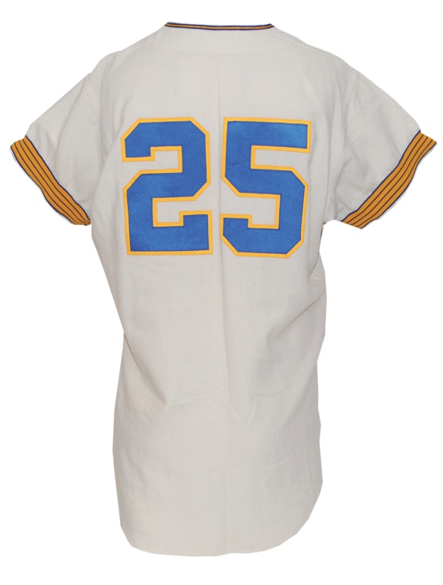 1969 Seattle Pilots Game-Issued Road Flannel Extra Jersey (w/MLB  Anniversary Patch)