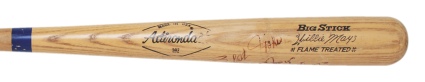 1973 Willie Mays NY Mets Game-Used & Autographed Bat (Final Season) (JSA) (PSA/DNA)