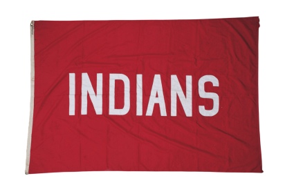 Original Seattle Mariners & Cleveland Indians Flags That Flew Over Memorial Stadium (2)