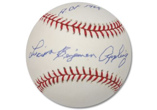 Lucius Benjamin Appling Single Signed Baseball