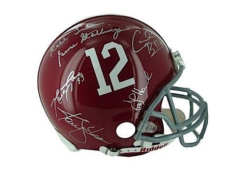 Alabama Legends 5 Sig Helmet (w/Stallings) with Roll Tide Inscription (Steiner COA)