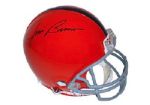 Jim Brown Autographed Authentic Syracuse Throwback Helmet (Steiner COA)