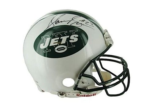 Shonn Greene Autographed NY Jets Full Size Helmet (Steiner COA)