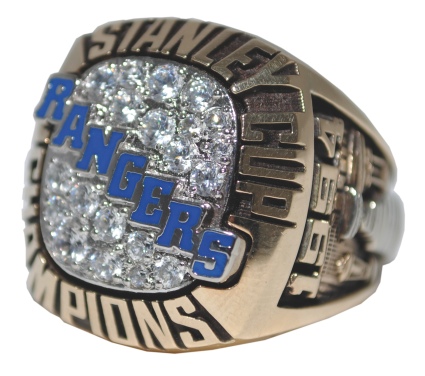 1994 NY Rangers Stanley Cup Champions Salesmans Sample Ring