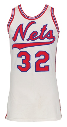 1971-72 Trooper Washington NY Nets ABA Game-Used Home Jersey (Trautwig LOA)