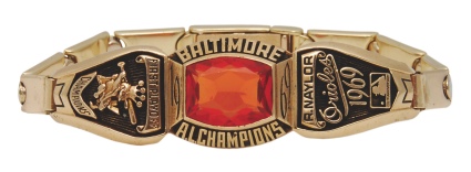 1969 Baltimore Orioles American League Champions Bracelet