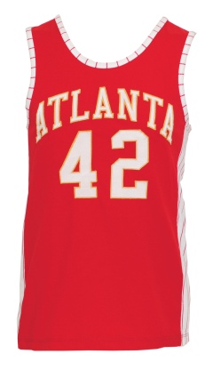 Circa 1972 Jeff Halliburton Atlanta Hawks Game-Used Road Uniform (2)