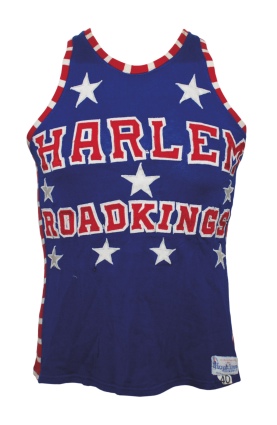 Late 1960s Harlem Roadkings Game-Used Jersey with Shorts, Warm-Up Jacket, Stirrups, & Sneakers (5)