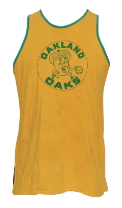 1967-68 Ron Franz ABA Oakland Oaks Practice Worn Jersey