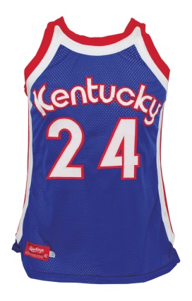 Circa 1975 Ted McClain ABA Kentucky Colonels Game-Used Road Jersey