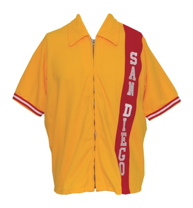 1973-74 San Diego Conquistadors ABA Worn Warm-Up Jacket & Pants (2) (Trainer LOA)