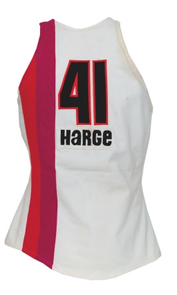 Circa 1971 Ira Harge Miami Floridians ABA Game-Used Home Jersey with Stirrup Socks (3)