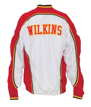 1993-94 Dominique Wilkins Atlanta Hawks Worm Warm-Up Uniform (2)