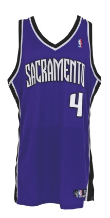 2002-03 Chris Webber Sacramento Kings Game-Used Road Jersey