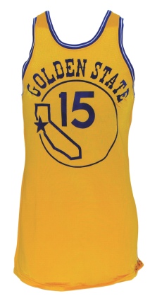 1974-75 Charles Dudley Golden State Warriors Game-Used Home Jersey (Championship Season)