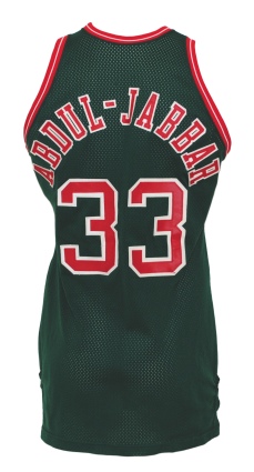 1973-74 Kareem Abdul-Jabbar Milwaukee Bucks Game-Used Road Jersey (Rare)