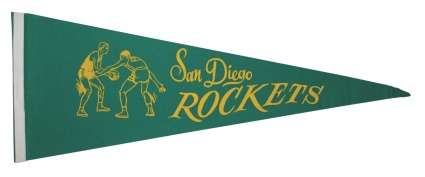Lot of San Diego Rockets Items (3)