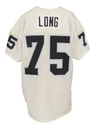 Rookie Era Howie Long Oakland Raiders Game-Used Road Jersey
