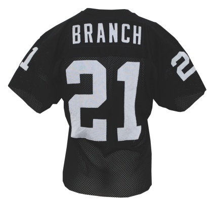 Circa 1980 Cliff Branch Oakland Raiders Game-Used Home Jersey               