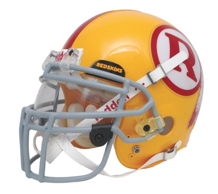 9/23/07 Clinton Portis Washington Redskins 75th Anniversary Game-Used Helmet (Redskins COA)