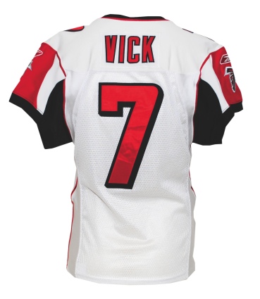 2004 Michael Vick Atlanta Falcons Game-Used Road Jersey