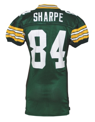 1994 Sterling Sharpe Green Bay Packers Game-Used Home Jersey