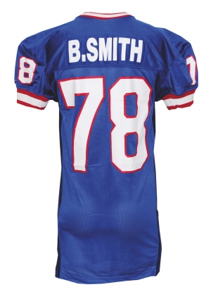 1992 Bruce Smith Buffalo Bills Game-Issued Home Jersey