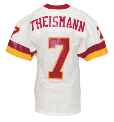 Mid 1980’s Joe Theismann Washington Redskins Game-Used Road Jersey