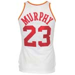 1982-83 Calvin Murphy Houston Rockets Game-Used Home Jersey (Final Season) (Murphy LOA)