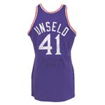 1975 Wes Unseld NBA All-Star Game-Used & Autographed Uniform (2) (Unseld LOA) (JSA)