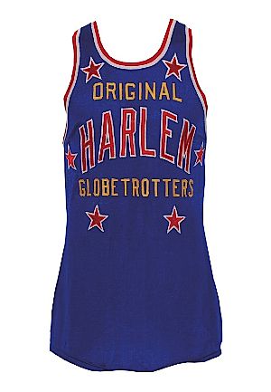 1960’s Geese Ausbie Harlem Globetrotters Game-Used Road Jersey