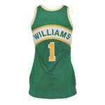 Circa 1980 Gus Williams Seattle SuperSonics Game-Used Road Jersey