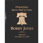 11/11/2010 Bobby Jones Philadelphia Sports Hall of Fame Induction Plaque (Jones Collection) (Jones LOA)