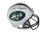 Joe Namath Autographed New York Jets Replica Throwback Helmet