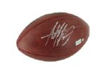 Adrian Peterson Autographed NFL Duke Football (MM Auth)