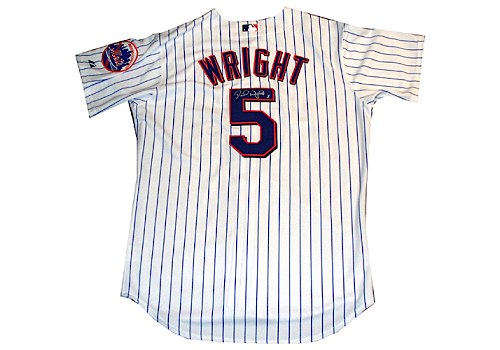 David Wright autographed Jersey (New York Mets)