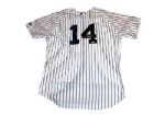 Curtis Granderson Authentic Yankees Home Jersey (MLB Auth)- Signed on the back.