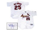 Mark Mcgwire Rawlings Autographed home Cardinals Jersey ltd of 583
