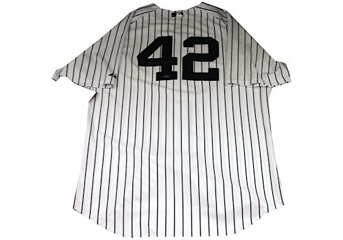 Mariano Rivera Authentic Yankees Home Jersey (Signed on Back)
