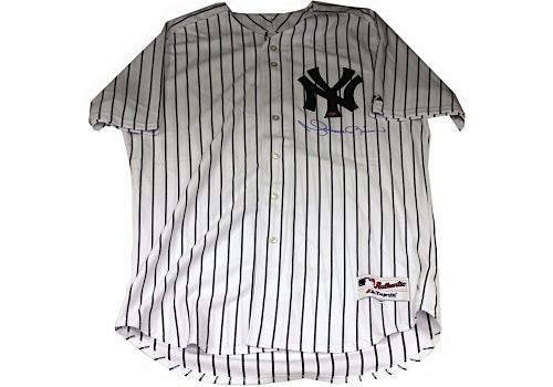 Mariano Rivera Authentic Yankees Home Jersey (Signed on Front)