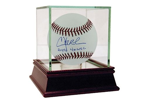 Chuck Knoblauch MLB Baseball w/ "ROY 91, 4x WSC" Insc. (MLB Auth)