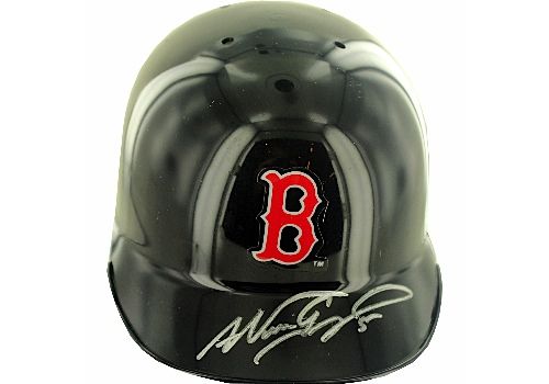 Nomar Garciaparra Signed Red Sox Mini Helmet (MLB Auth Only)