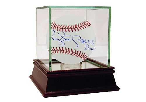 Darryl Strawberry Autographed MLB Baseball w/ "86 WS Champs" Insc