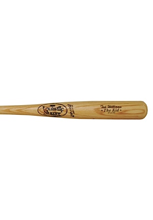 Ted Williams Autographed Limited Edition Bat (JSA)