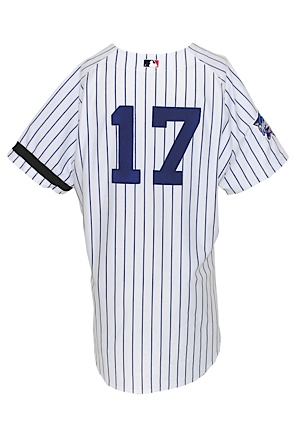 2000 Doc Gooden NY Yankees World Series Team-Issued & Autographed Home Jersey (JSA) (Steiner Hologram) (Championship Season)