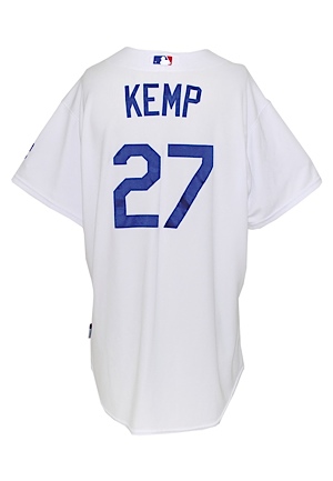 2009 Matt Kemp LA Dodgers Game-Used Home Jersey