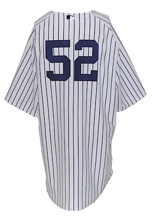 6/14/2011 CC Sabathia NY Yankees Game-Used Home Jersey (Yankees-Steiner LOA) (Photomatch)