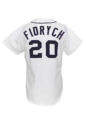 1977 Mark "The Bird" Fidrych Detroit Tigers Game-Used Home Jersey